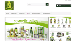 Desktop Screenshot of cosmeticaolivo.com